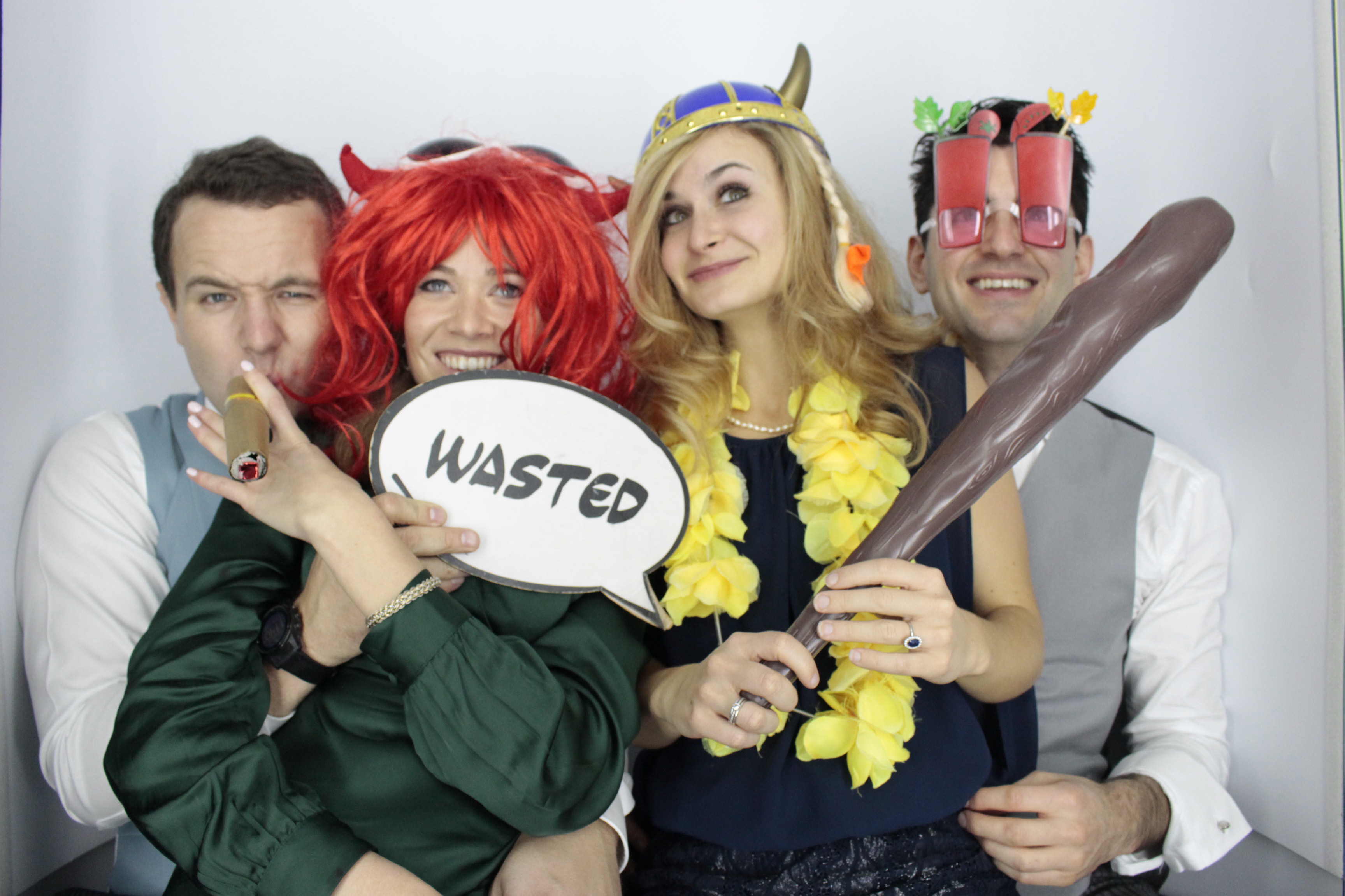 Dermot and Hattie's Wedding | View more photos from the event at gallery.myphotoboothexperience.co.uk/u/MyPhotoBoothExperienceLtd/Dermot-and-Hatties-Wedding